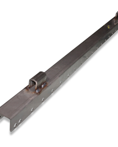 Door post 800/35 SST at locking rod
